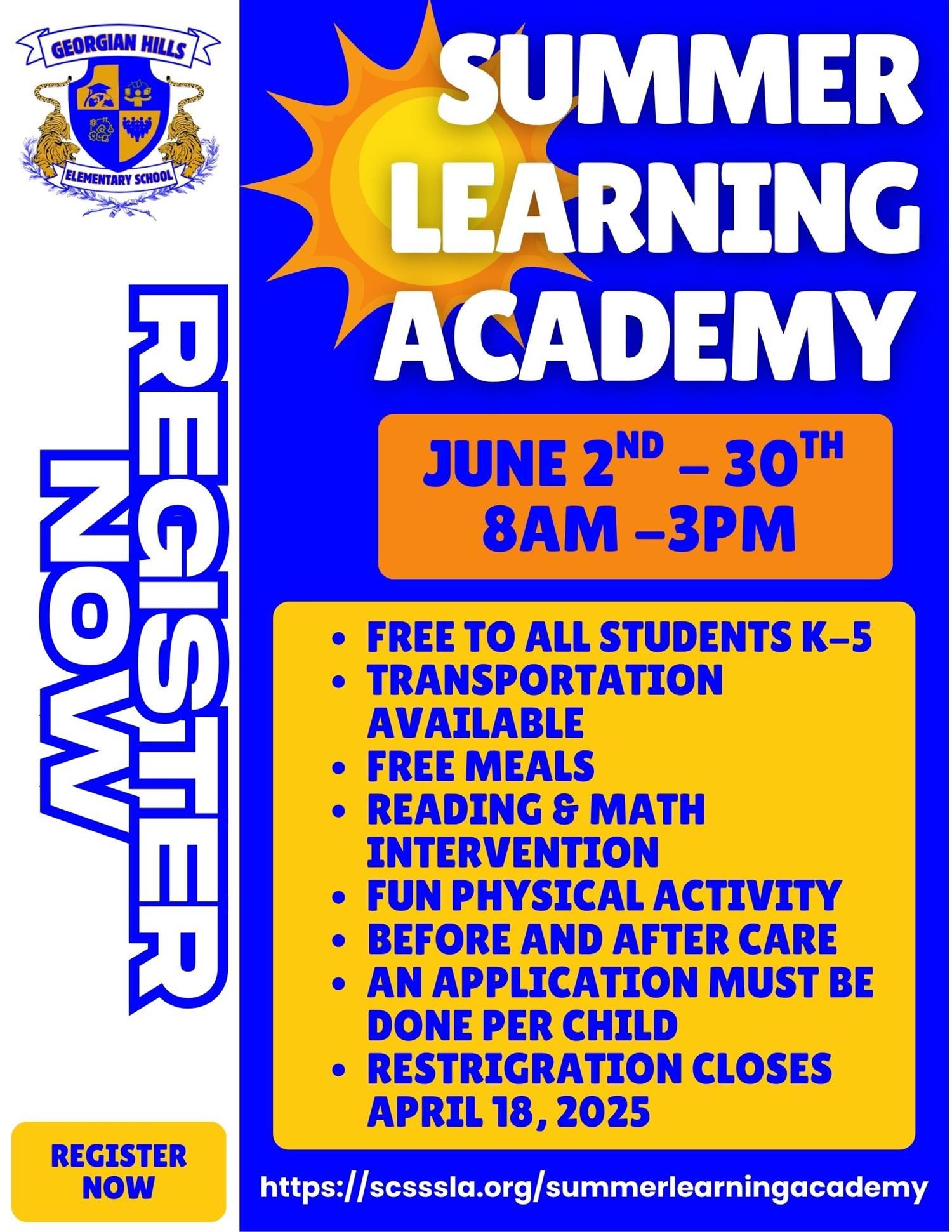 Summer Learning Academy